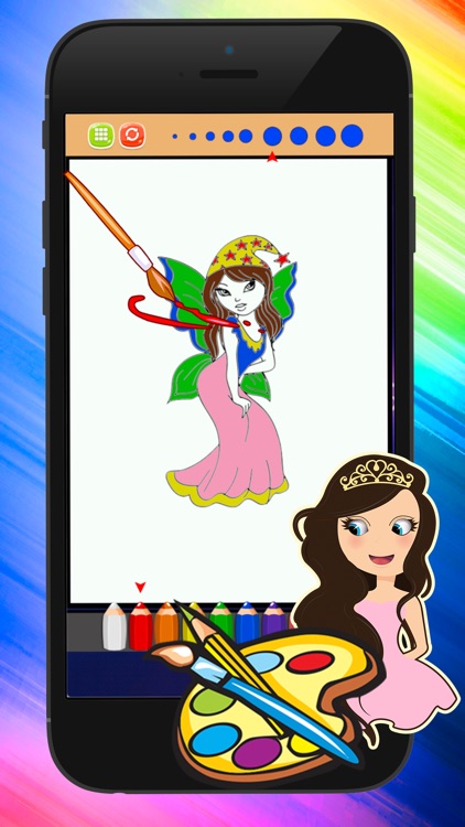 Princess Coloring Pages Coloring Set In Pictures screenshot-4