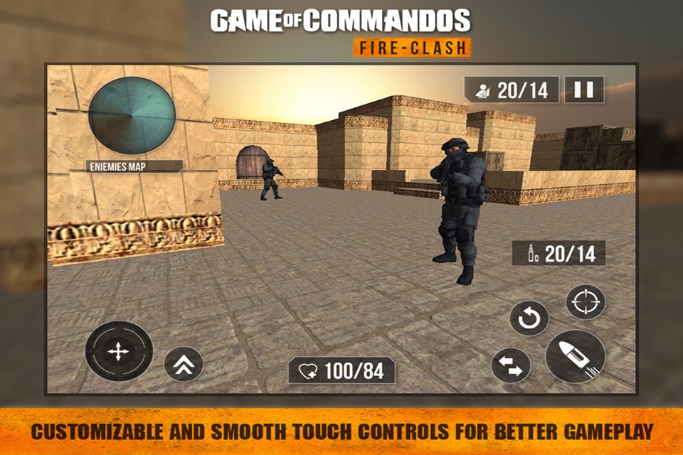 Game Of Commandos : Fire Clash screenshot 2