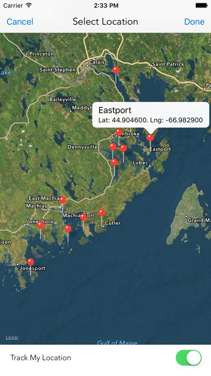 Maine Tide Times
