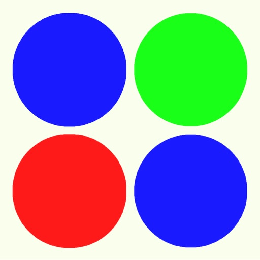 Classic Dots - Connect the dots according to the order of the red green blue icon