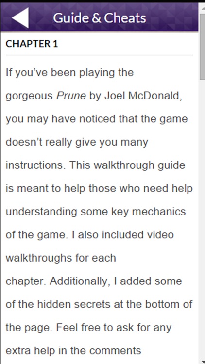 PRO - Prune Game Version Guide