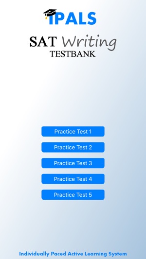 IPALS SAT Writing Testbank(圖1)-速報App