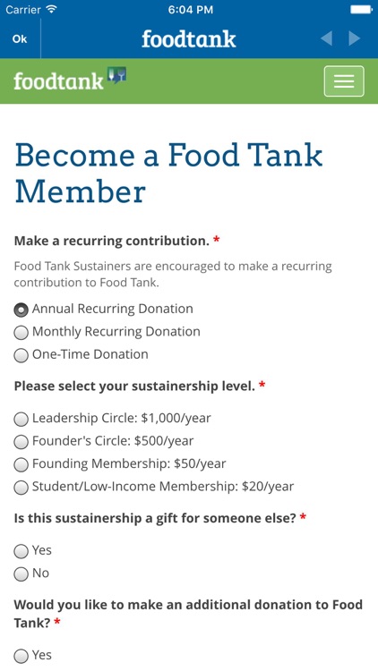 Food Tank - The Think Tank For Food screenshot-3