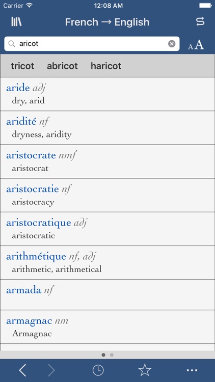 Collins-Robert Concise French Dictionary screenshot-4