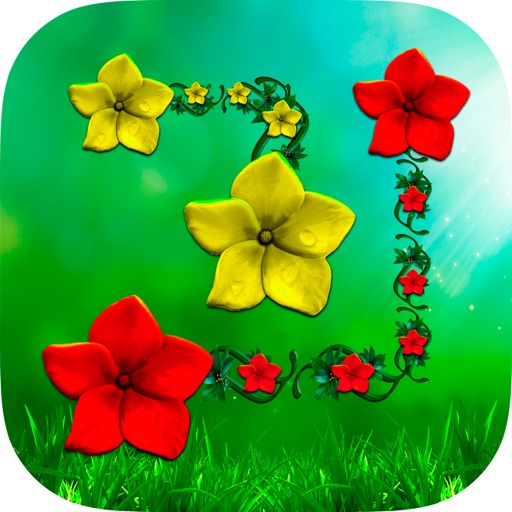 Lines of flowers - Summer days Icon