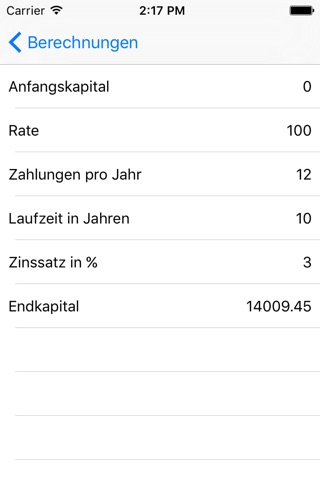 FinanzierungsRechner 2 screenshot 3