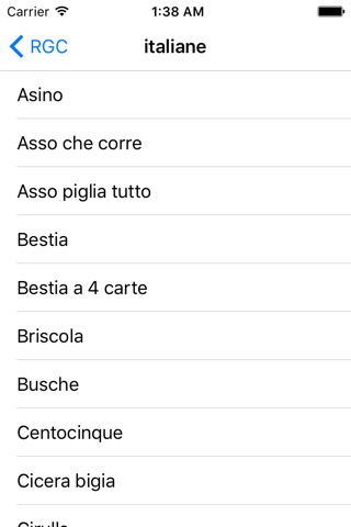 Regole dei Giochi di Carte Italiane screenshot 2