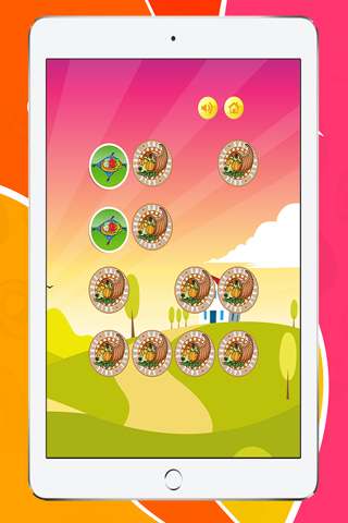 Fast Food Matching Photo Cards Game for Preschool Free screenshot 3