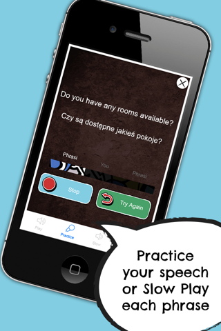 Polish Phrasi - Free Offline Phrasebook with Flashcards, Street Art and Voice of Native Speaker screenshot 4