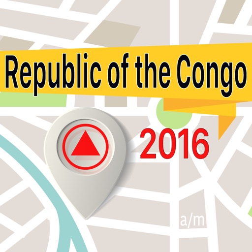 Republic of the Congo Offline Map Navigator and Guide Icon