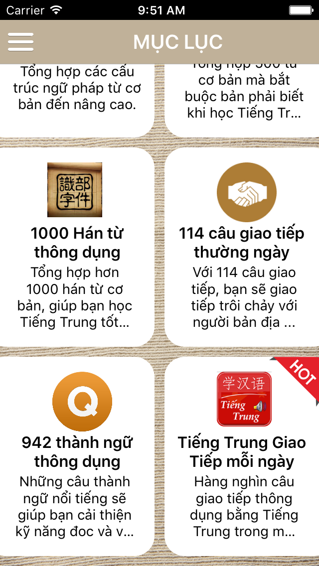 How to cancel & delete Sổ tay Tiếng Trung - Hán từ, ngữ pháp, thành ngữ thông dụng hàng ngày from iphone & ipad 2
