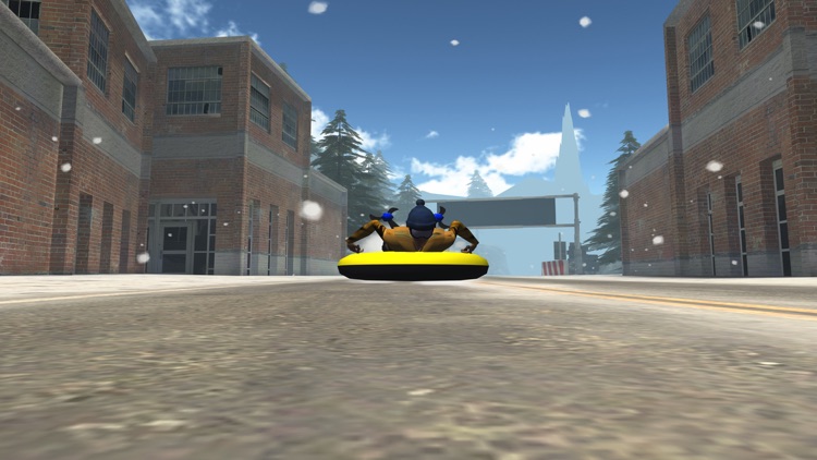 Alpine Road Sledding - eXtreme Crazy Winter Snow Racing Adventure Game FREE screenshot-4