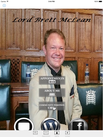Lord Brett McLean Tablet screenshot 2