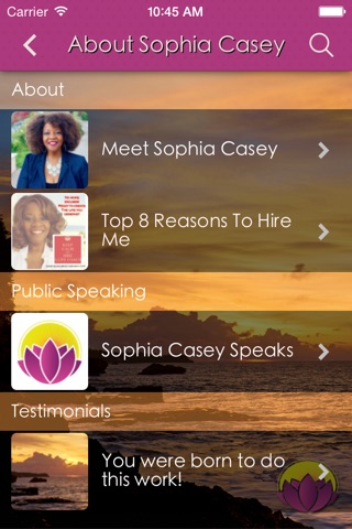 Sophia Casey, Life Coach screenshot 3