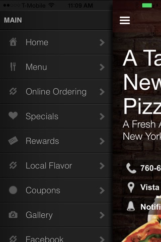 A Taste of New York Pizzeria - Vista screenshot 2