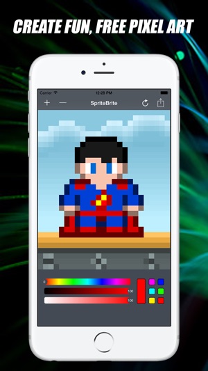 SpriteBrite - Create Fun, Free Pixel Art