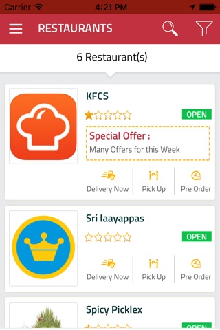 Deliz Multirestaurant CustomerApp screenshot 2