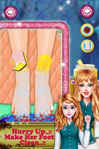 High School Girls Nail Care - Nail Spa, Make-Up Makeover games for girls screenshot 3