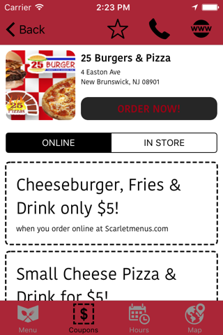 ScarletMenus screenshot 4