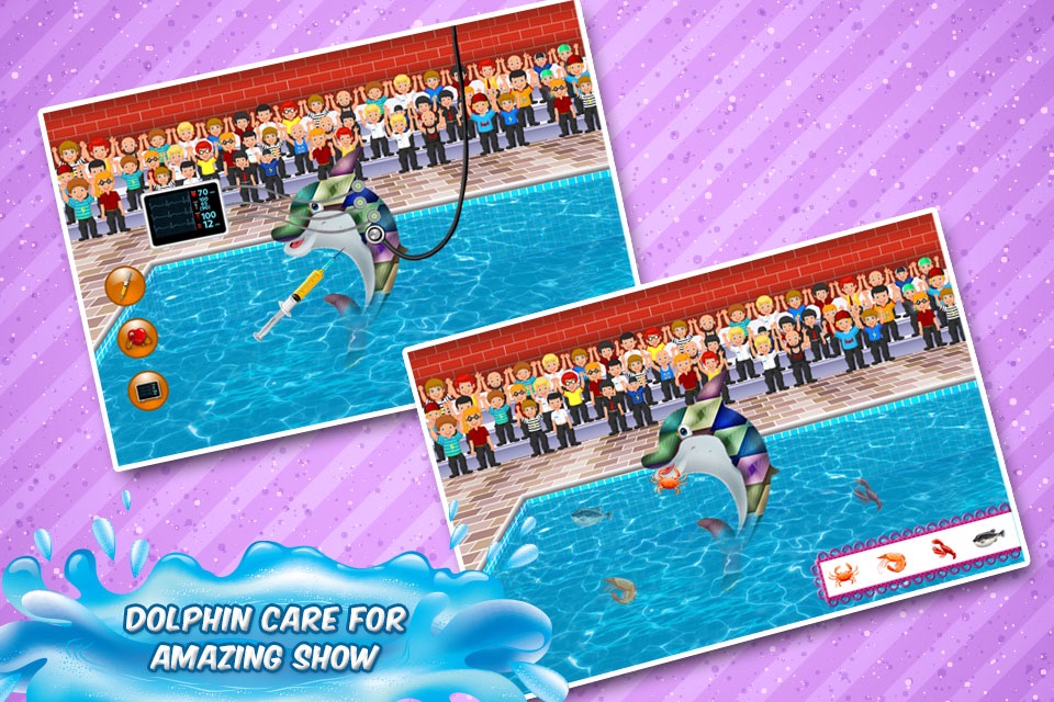 Pool Party Dolphin Show Cleaning & Washing screenshot 2