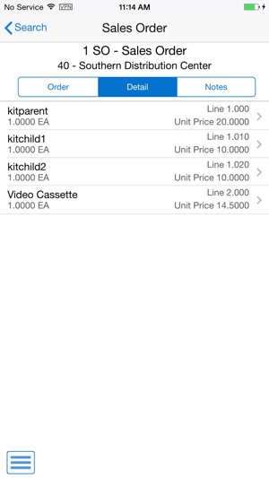 Search Sales Order Smartphone for JDE E1(圖3)-速報App