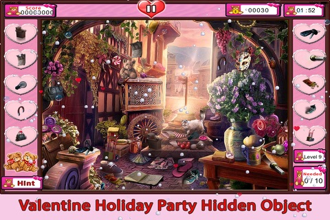 Valentine Holiday Party Hidden Object screenshot 3