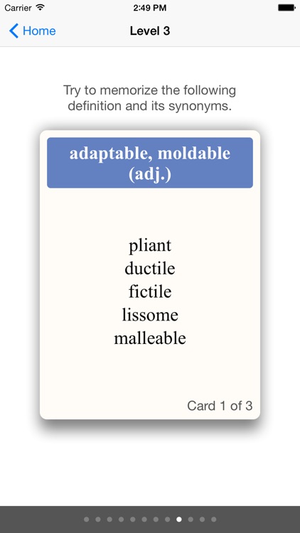 Worducate unique vocab flashcards – thesaurus vocabulary test prep SAT GRE ACT GMAT verbal