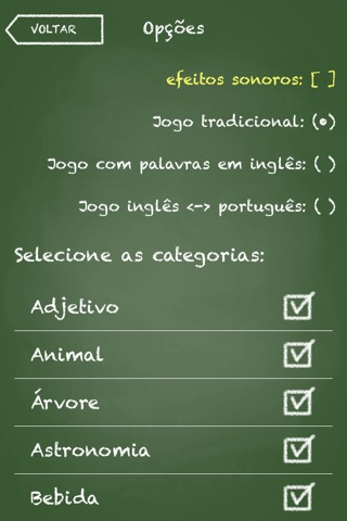 iForca - Hangman in Portuguese screenshot 3