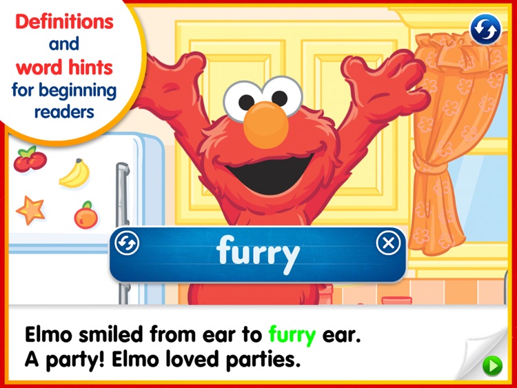 Elmo’s Big Birthday Bash! – A Sesame Street Step Into Reading App