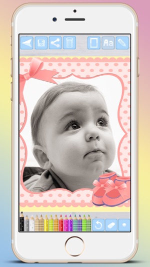 Photo frames for babies and kids for your album(圖3)-速報App