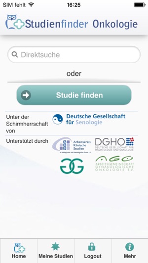 Studienfinder Onkologie(圖1)-速報App