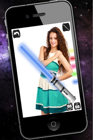 Jedi Lightsaber & Laser sword with sound - Pro screenshot 2