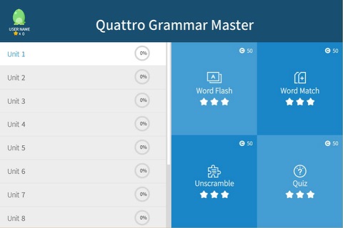 Quattro Grammar Master screenshot 4