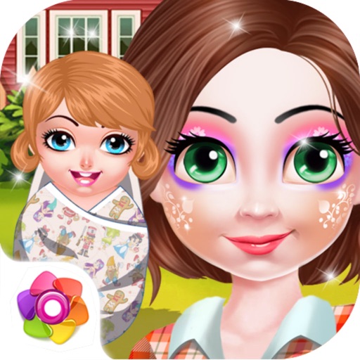 Fashion Mommy's Happy Times——Princess Pregnancy Check&Cute Infant Care Icon