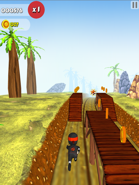 Clumsy Kid Ninja Runner : Sky Surfer Real Challenge Gameのおすすめ画像5