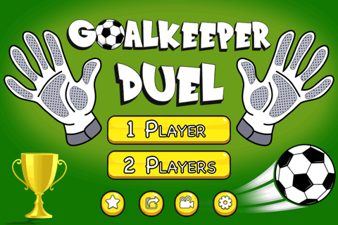 Goalkeeper Duel - One Screen 2 Players soccer game screenshot 2