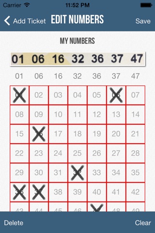 Lotto Gizmo - Lotto Max and Lotto 649 Scanner screenshot 3