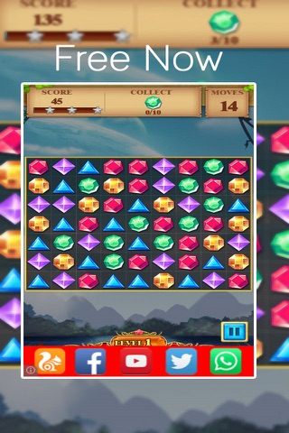 Jewel Unblock Puzzle - Jewel Diamond Edition screenshot 2