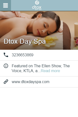 Dtox Day Spa screenshot 2