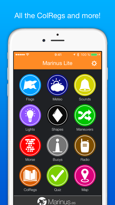 How to cancel & delete Marinus Lite - boating rules: ColRegs / IRPCS / IALA from iphone & ipad 1