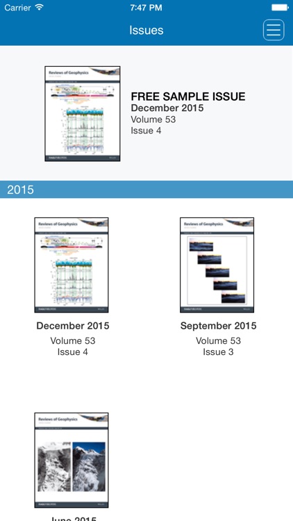 Reviews of Geophysics