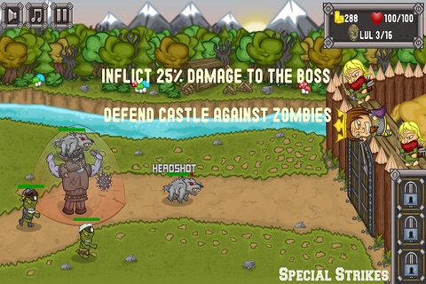 Immortals vs Zombie screenshot 3