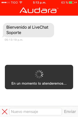 Audara Live Chat screenshot 2