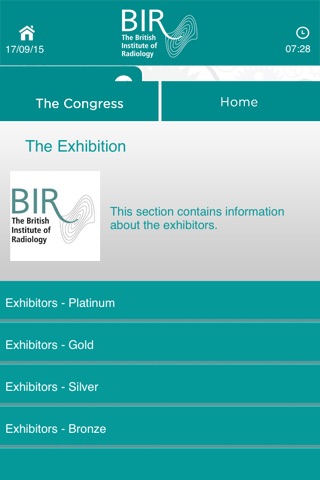 BIR Annual Congress 2015 screenshot 4