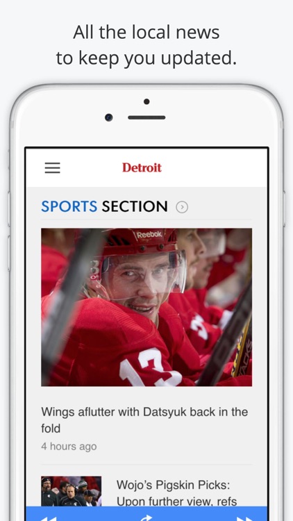 Detroit GameDay Radio for Live Sports – Lions and Red Wings Edition screenshot-4