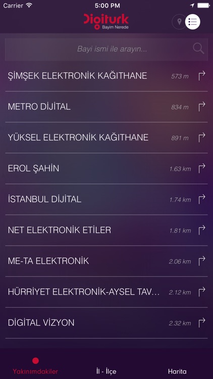 Digiturk Bayim Nerede