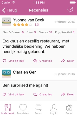 Restaurantgids Eet.nu screenshot 4