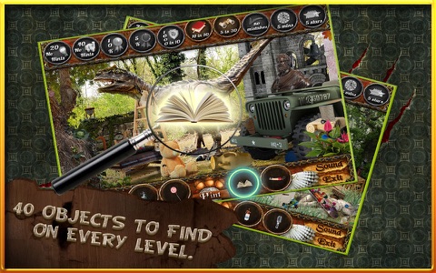 Dino Park Hidden Objects Games screenshot 2