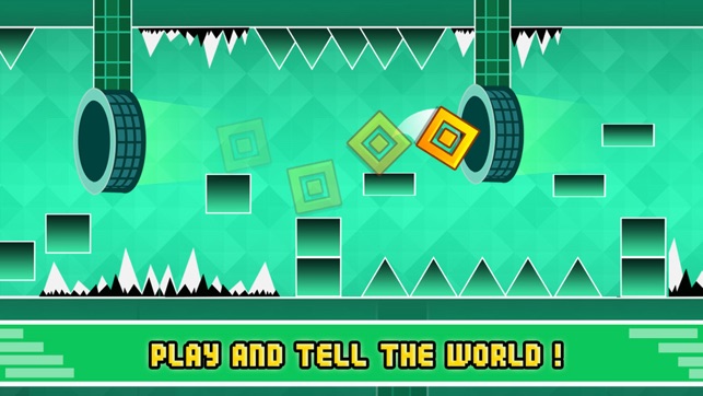 Amazing Geometry Mad Rush – Spinny Pixel Jump and Dash(圖2)-速報App