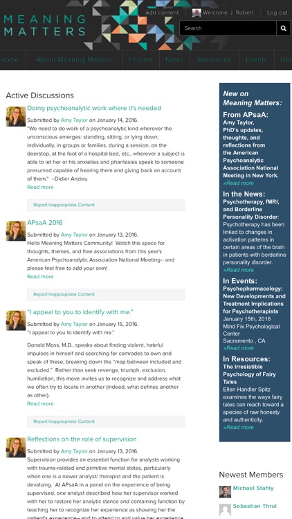 Meaning Matters Community